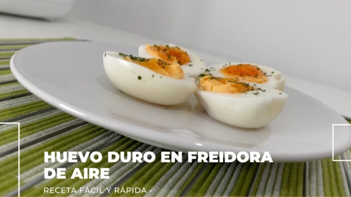Huevo Duro en Freidora de Aire 🥚