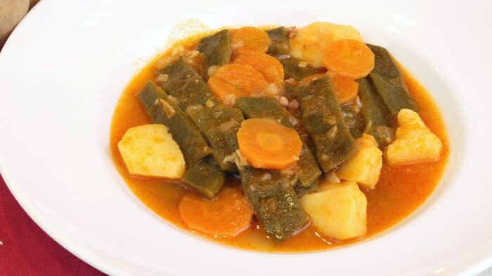 Judías verdes a la jardinera con Thermomix