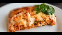 LASAÑA con placas de CALABACÍN con THERMOMIX®