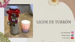 Licor de turrón con Thermomix
