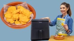 ✅Los MEJORES chips de batata 🍠boniato en AIR FRYER / Aperitivo saludable / Cosori Dual Blaze