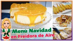 🎄 MENÚ de NAVIDAD ¡SÚPER FÁCIL! en FREIDORA de AIRE COSORI LITE 🎉 🥰 5 Recetas Navideñas en Airfyer.