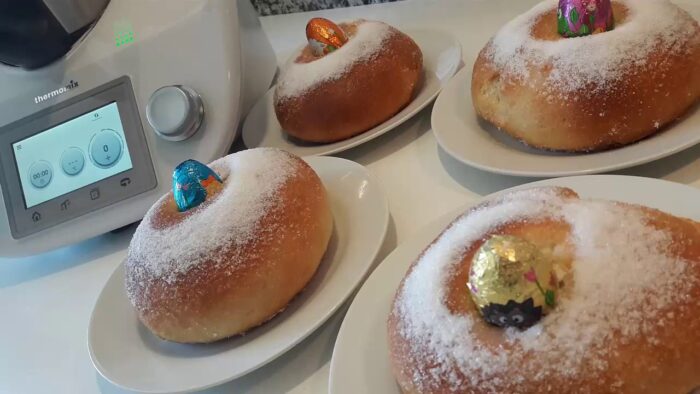 MONAS de PASCUA y TOÑA TRADICIONAL con THERMOMIX de THEMOMAQUINITA