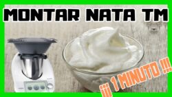 🐮🐮🐮 MONTAR NATA con Thermomix ¡¡¡¡EN 1 MINUTO !!!! — No te lo pierdas