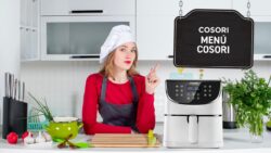 Menú completo en freidora de aire Cosori: desayuno, snack, comida, merienda y cena