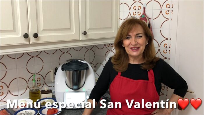 Menú rápido para San Valentín con Thermomix / realizado por Justa Molina
