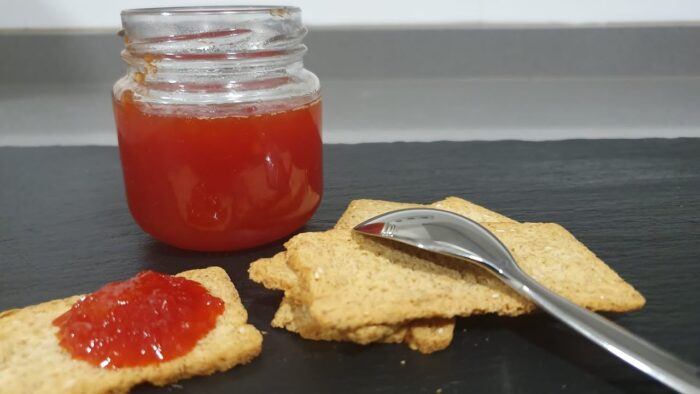Mermelada de Pimientos rojos con Thermomix