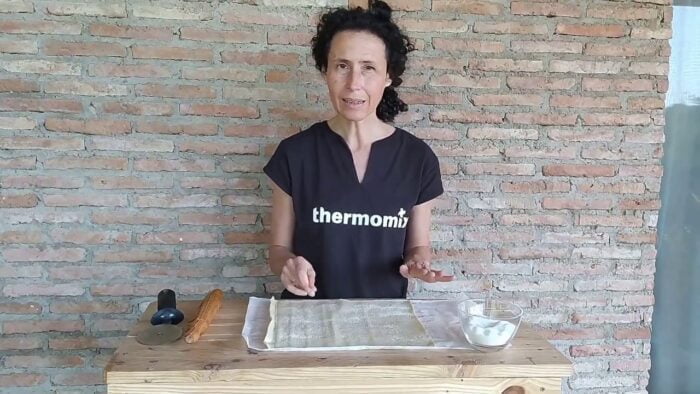 Milhojas de crema y nata con thermomix® #TM21 #TM31 #TM5 #TM6