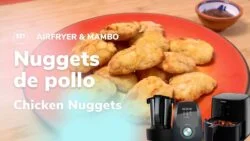 NUGGETS DE POLLO CASEROS en #airfryer  🍴. Receta en FREIDORA DE AIRE 🔥💨