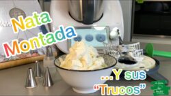 Nata montada Con Thermomix// La cocina de Maribel