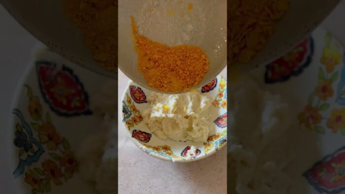 Nuggets de Bacalao en Freidora de Aire 👩🍳 Ingredientes y pasos en la descripción #shorts