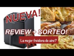 OPINIÓN sobre la NUEVA FREIDORA DE AIRE COSORI  DUAL BLAZE 6,4 litros y DOBLE RESISTENCIA. + SORTEO!