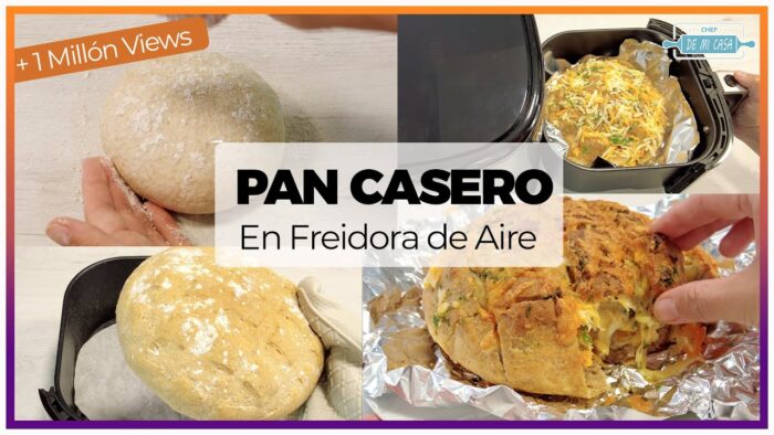 PAN en FREIDORA DE AIRE: Un Método Increíblemente Fácil para que quede ¡GENIAL! 😍