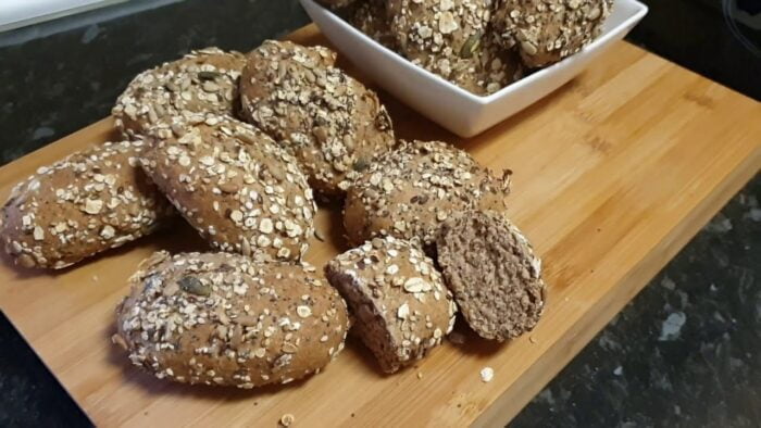 🍞 PANECILLOS INTEGRALES CON SEMILLAS 🍞 con THERMOMIX & TRADICIONAL (fácil y saludable)