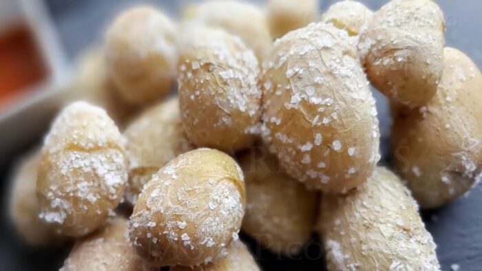 PAPAS ARRUGÁS y MOJO PICÓN con THERMOMIX. Excelente APERITIVO.