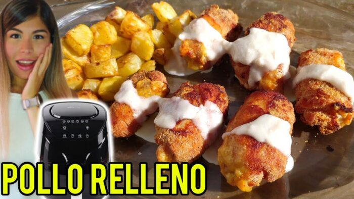 💥 POLLO FRITO En Freidora De Aire