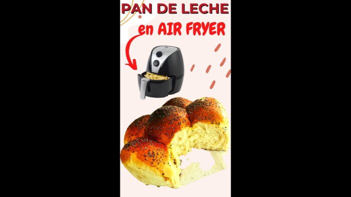 Pan de LECHE en Freidora de Aire 👉 Tiernos y Esponjoso #short #youtubeshorts