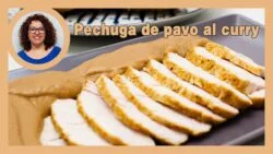 Pechuga de PAVO 🦃 al CURRY con THERMOMIX