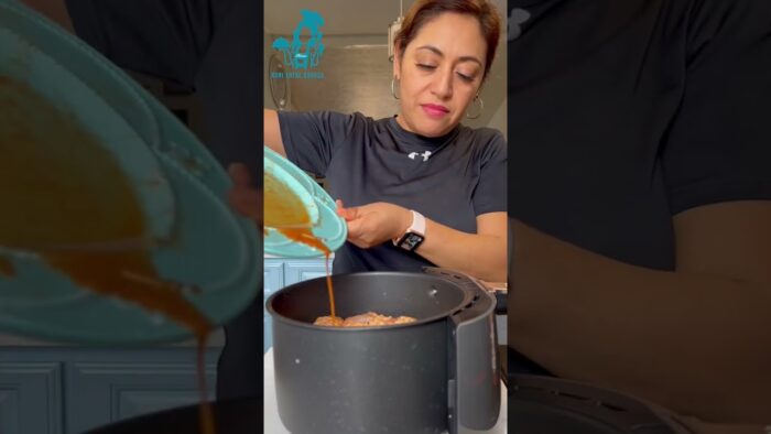 Pollo delicious en air fryer freidora de aire