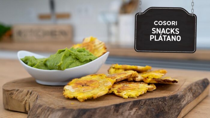Prepara deliciosos snacks de plátano en minutos – Receta freidora de aire Cosori