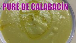 Puré de calabacín con Thermomix / Crema de Calabacín
