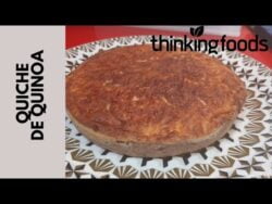 QUICHE DE QUINOA EN FREIDORA DE AIRE CON MASA @ThinkingfoodsHonestPizza