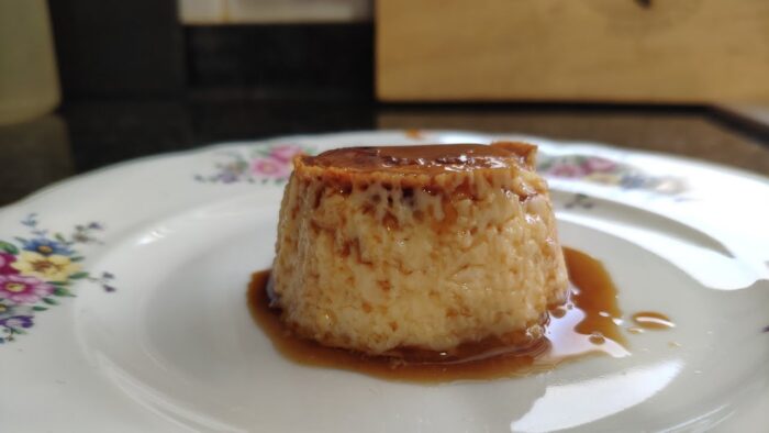 Que fácil es hacer flan de huevo en la freidora de aire 🍮
