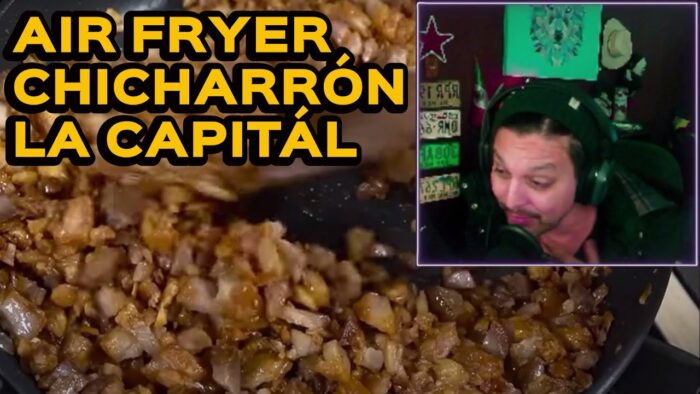REACCION A LA CAPITAL : CHICHARRON CON FREIDORA DE AIRE.