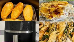 RECETAS CON FREIDORA DE AIRE, UN DIA COCINANDO CON ELLA!!!