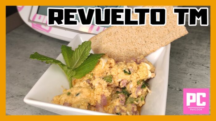 🟡🟡 REVUELTO DE CALABACIN, BACON Y QUESO hecho con THERMOMIX en ¡¡¡ 10 minutos!!!