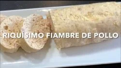 RIQUÍSIMO FIAMBRE DE POLLO al VAPOR con THERMOMIX