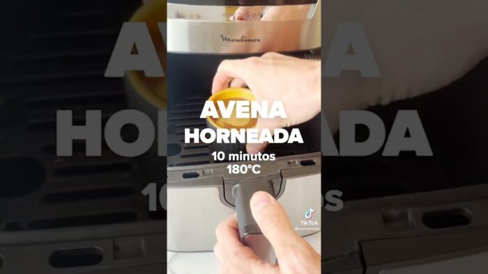 Receta de avena horneada en airfryer 👩🏻🍳 🥧 Recetas airfryer ➤ Freidora PRO 👌🏻