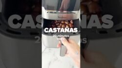 Receta de castañas en la freidora de aire 👩🏻‍🍳 🌰  Recetas airfryer ➤ Freidora PRO 👌🏻