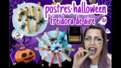 Recetas Halloween En Air Fryer/Freidora De Aire/Dedos y Momias
