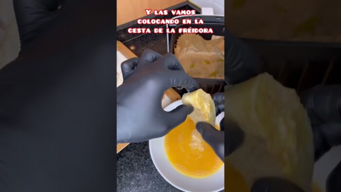 TORRIJAS EN FREIDORA DE AIRE 😋 #airfryer #freidoradeaire #torrijas
