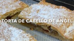TORTA  DE CABELLO DE ÁNGEL CON THERMOMIX