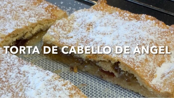 TORTA  DE CABELLO DE ÁNGEL CON THERMOMIX