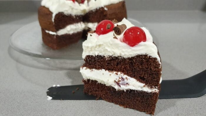 Tarta Selva Negra con Thermomix