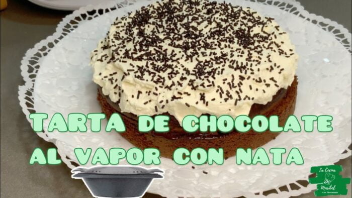 Tarta de chocolate al vapor con thermomix //La cocina de Maribel