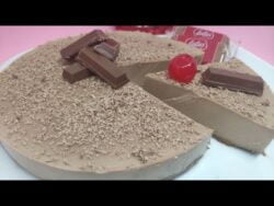 🥮Tarta de galletas LOTUS y KIT KAT🍫 con THERMOMIX| Rosa cocinando