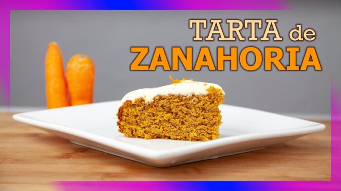 Tarta de zanahoria con Thermomix en dos versiones CON y SIN gluten