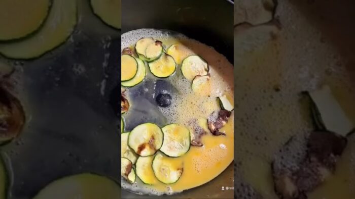 Tortilla de Calabacín en Freidora de Aire