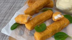 Varitas de Merluza congeladas en Freidora de Aire 🐟