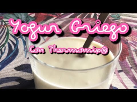 YOGUR GRIEGO CON THERMOMIX