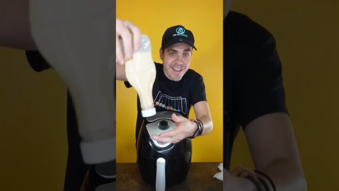 #lifehack para hacer Hotcakes en la freidora de aire #pongamosloaprueba