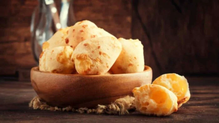 Pan de alubias con queso sin horno, fácil de preparar