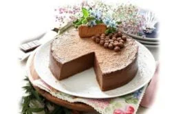 Tarta rápida de chocolate para papá