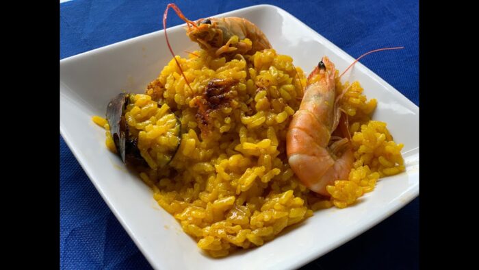 ¿Cómo hacer una PAELLA de MARISCO con Thermomix? 🦐🦐
