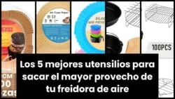【UTENSILIOS FREIDORA DE AIRE】