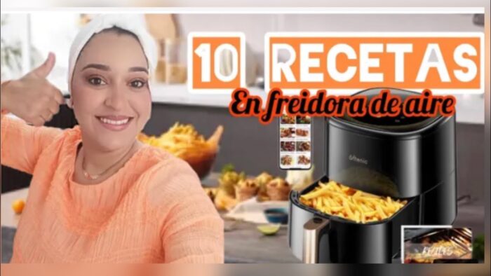10 RECETAS EN FREIDORA DE AIRE, ULTENIC K10 😍